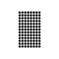 Moda  GINGHAM GREASEPROOF PAPER 190x310mm | 200 sheets/Pack BLACK (Pack )