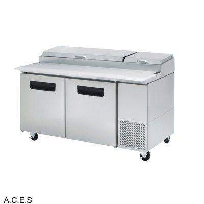 GREENLINE PIZZA PREPARATION REFRIGERATION 2 Door-Auscaterquip
