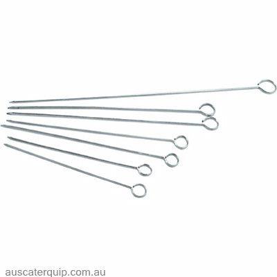 Inox Macel SKEWERS-S/S FLAT 300x3mm-Auscaterquip