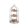 Athena MANDARIN PLATTER STAND-18/10, 230(D) x 460(H)mm, SUITS, 200mm PLATE  (Each)