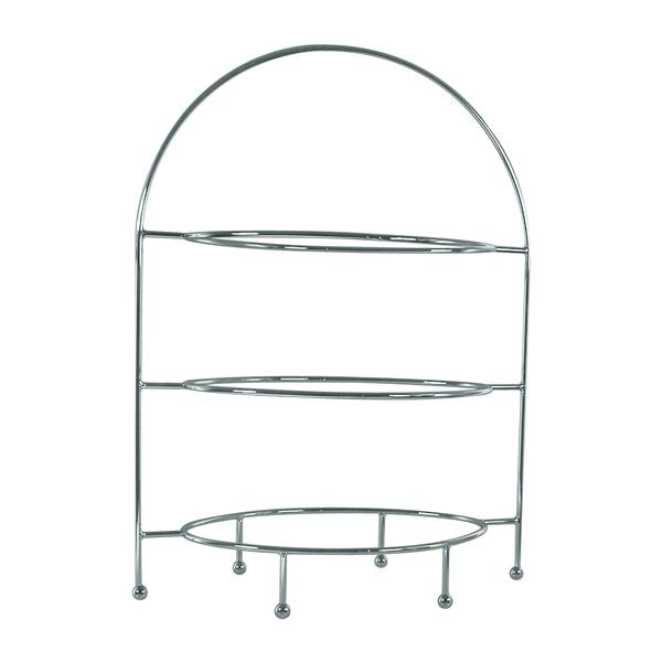 Trenton  DISPLAY STAND-OVAL | 3 TIER | 705mm H  (Each)