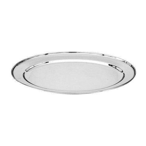 Trenton HEAVY DUTY OVAL PLATTER-18/8 | 600mm/24"  (Each)