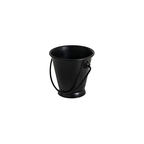 Moda SOHO MINI ROUND PAIL-S/S | 70x70mm BLACK (Each)