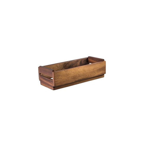 Moda BROOKLYN WOOD CADDY-270x120x75mm ACACIA (Each)