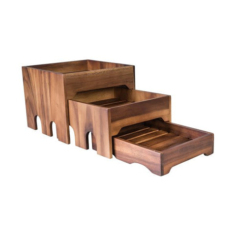 Moda BROOKLYN NESTED RISER SET/3 ACACIA (Each)