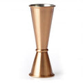 Chef Inox JAPANESE JIGGER ROLLED EDGES 30/60ml COPPER PLATED EA