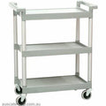 Unica TROLLEY-3 TIER GREY 710x420x900mm-Auscaterquip