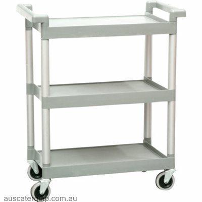 Unica TROLLEY-3 TIER GREY 710x420x900mm-Auscaterquip