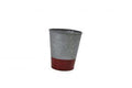 Chef Inox CONEY ISL-GALVANISED POT FLARED DIPPED RED 100x95mm EA