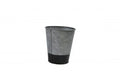 Chef Inox CONEY ISL-GALVANISED POT FLARED DIPPED BLACK 100x95mm EA