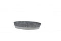Chef Inox CONEY ISL-GALVANISED OVAL TRAY DIPPED WHT 240x160x45mm EA