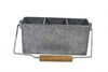 Chef Inox CONEY IS-GALVANISED 3 COMP CADDY WITH HDL 250x90x115mm EA