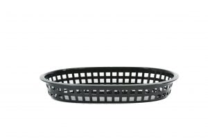 Chef Inox CONEY IS-PLASTIC SERVING BASKET RECT BLACK 270x180x40mm EA