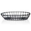 Chef Inox CONEY ISL OVAL WIRE BASKET PATINA BLK 280x205x60mm EA