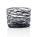 Chef Inox CONEY ISL ROUND WIRE BASKET PATINA BLK 180x115mm EA