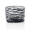 Chef Inox CONEY ISL ROUND WIRE BASKET PATINA BLK 180x115mm EA