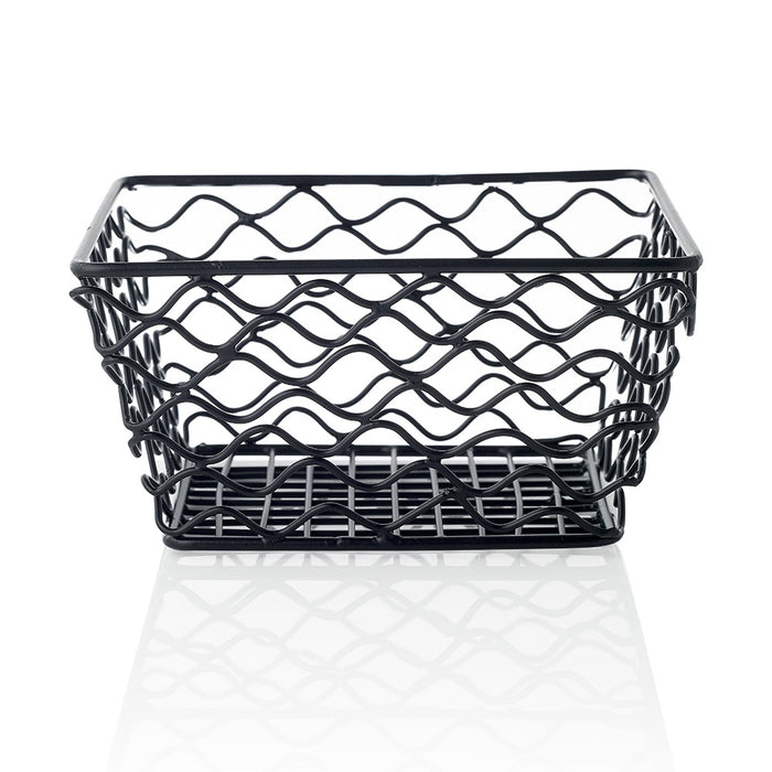 Chef Inox CONEY ISL SQUARE BASKET PATINA BLK 205x205x105mm EA