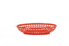 Chef Inox CONEY IS-PLASTIC SERVING BASKET OVAL RED 240x150x50mm EA