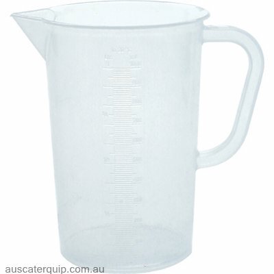 Fjord Australia MEASURING JUG-3.0lt Proplyene CLEAR SCALE THERMO-Auscaterquip