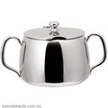 Hyperlux SUGAR BOWL-18/10 0.23lt HINGED LID 2 HANDLES ELITE-2-Auscaterquip