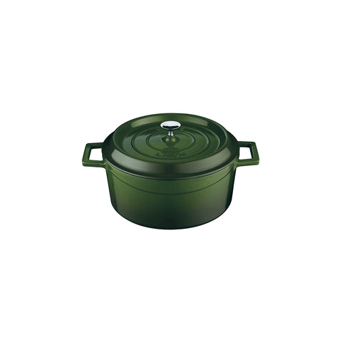 Lava TRENDY CASSEROLE-ROUND | 2.6lt | 200mm Ø GREEN (Each)