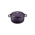 Lava TRENDY CASSEROLE-ROUND | 2.6lt | 200mm Ø PURPLE (Each)