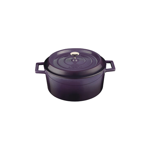 Lava TRENDY CASSEROLE-ROUND | 2.6lt | 200mm Ø PURPLE (Each)