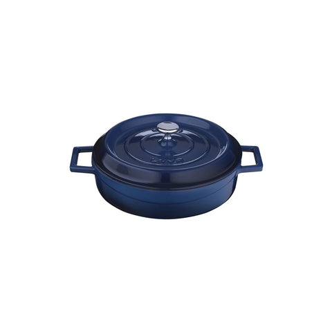 Lava TRENDY CASSEROLE-ROUND | LOW | 2.4lt | 240mm Ø BLUE (Each)