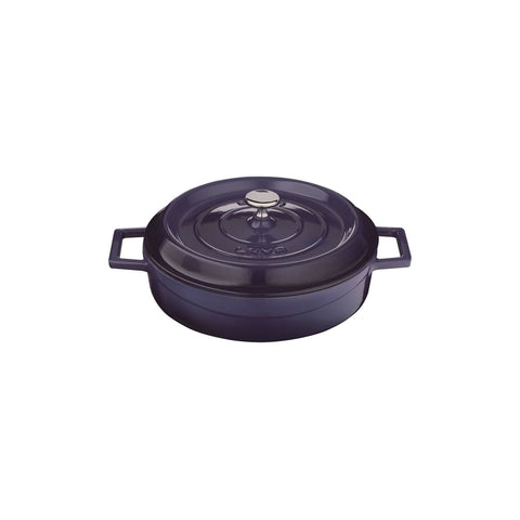 Lava TRENDY CASSEROLE-ROUND | LOW | 2.4lt | 240mm Ø PURPLE (Each)