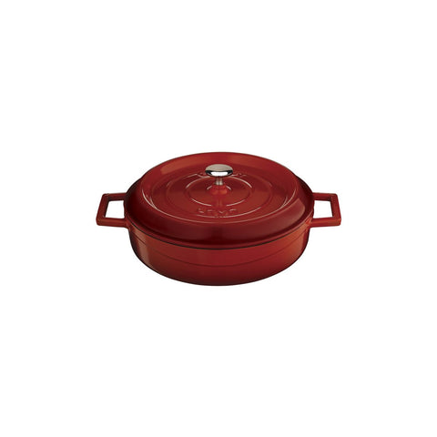 Lava TRENDY CASSEROLE-ROUND | LOW | 2.4lt | 240mm Ø RED (Each)