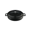 Lava TRENDY CASSEROLE-ROUND | LOW | 3.4lt | 280mm Ø BLACK (Each)