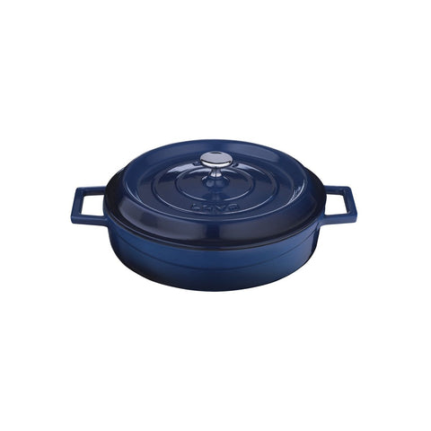 Lava TRENDY CASSEROLE-ROUND | LOW | 3.4lt | 280mm Ø PURPLE (Each)