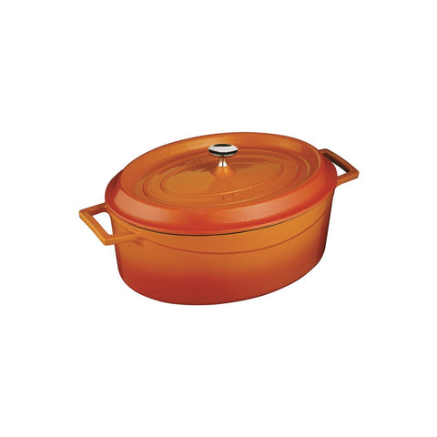 Lava TRENDY CASSEROLE-OVAL | 4.8lt | 290mm  ORANGE (Each)