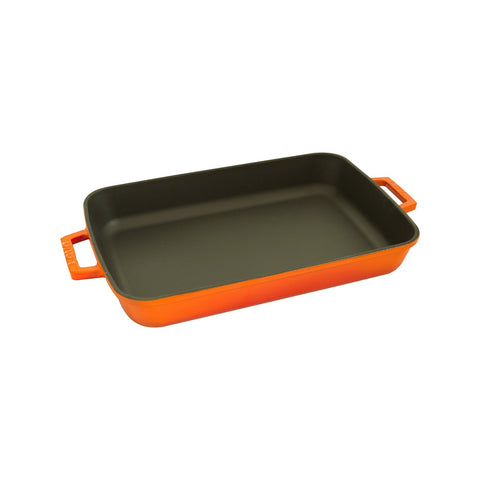 Lava ROASTING RECT DISH-470x260mm | 63MM H | 4.86lt ORANGE (Each)