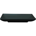 Rene Ozorio RECTANGLE PLATE 210mm AURA, MATT BLACK (494921)-Auscaterquip