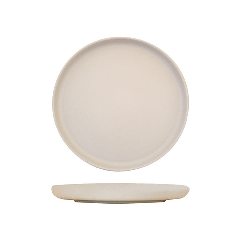 Eclipse UNO ROUND PLATE - 175mm Ø  CREAM (x6)