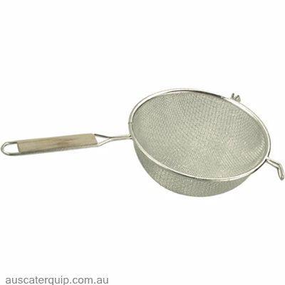 Metaltex STRAINER-DOUBLE TIN MESH 180mm-Auscaterquip