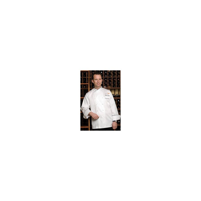 Monte Carlo Egyptian Cotton Chef Jacket-Auscaterquip