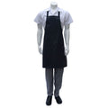 Navy Short PVC Bib Apron-Auscaterquip