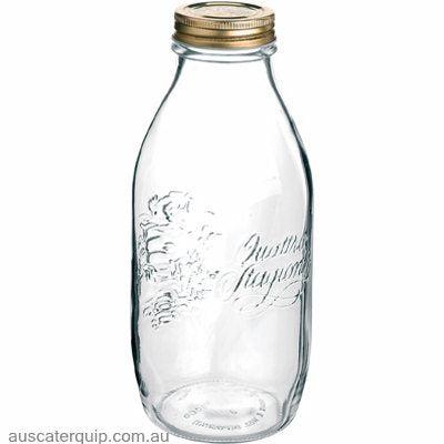 Bormioli Rocco QUATRO STAGIONI-BOTTLE 94mm 1.0lt (3.65600) 340-030 lid-Auscaterquip