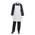 White Bib Apron No Pocket-Auscaterquip