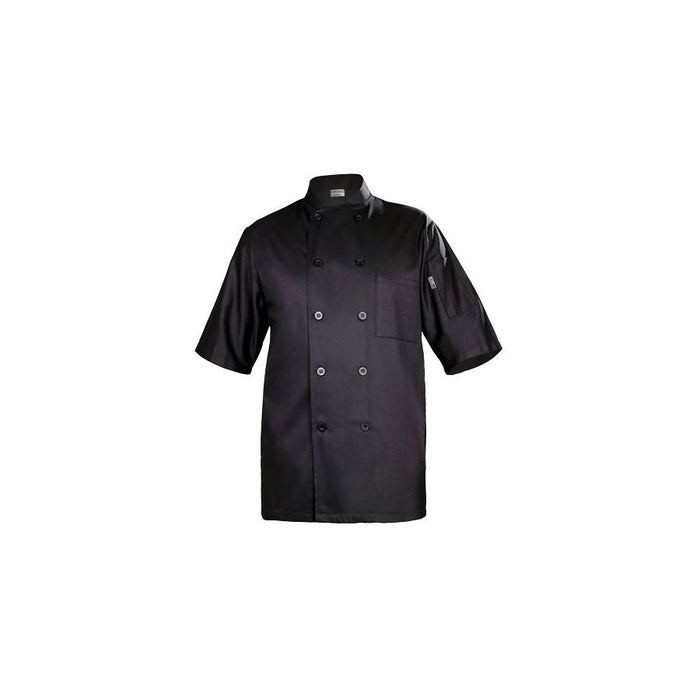 Chambery Black Basic Chef Jacket-Auscaterquip