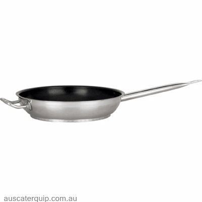 Chef Inox FRYPAN-18/10 NON-STICK 280x55mm w/HELP HDL PROFESSIONAL-Auscaterquip