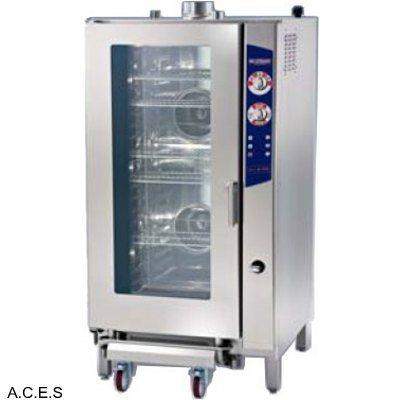 LAVA COMPACT DIRECT STEAM COMBI OVEN ANALOGUE 20 TRAYS 1/2 GN-Auscaterquip
