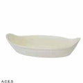 tablekraft ARTISTICA OVAL GRATIN DISH-240x130x40mm SAND-Auscaterquip