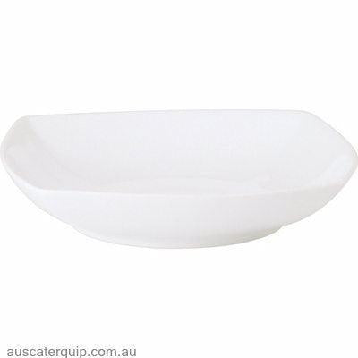 Royal Porcelain SQUARE SOUP PLATE-180mm CHELSEA (4124)-Auscaterquip