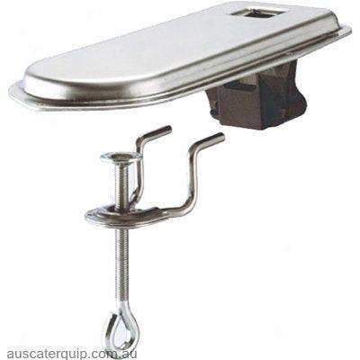 Bonzer CLAMP BASE- BONZER S/S FINISH-Auscaterquip
