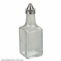 OIL/VINEGAR BOTTLE-GLASS 180ml-Auscaterquip