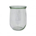 Weck TULIP GLASS JAR W/LID 1062ml 100x147mm (745) (Box of 6)