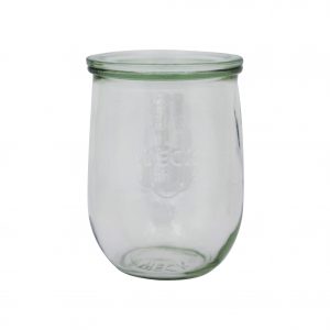 Weck TULIP GLASS JAR W/LID 1062ml 100x147mm (745) (Box of 6)